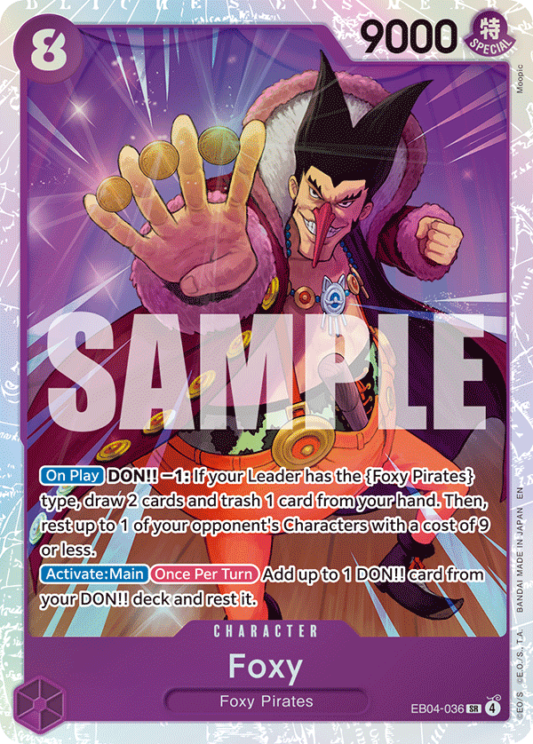 EB04-036, SR, Foxy