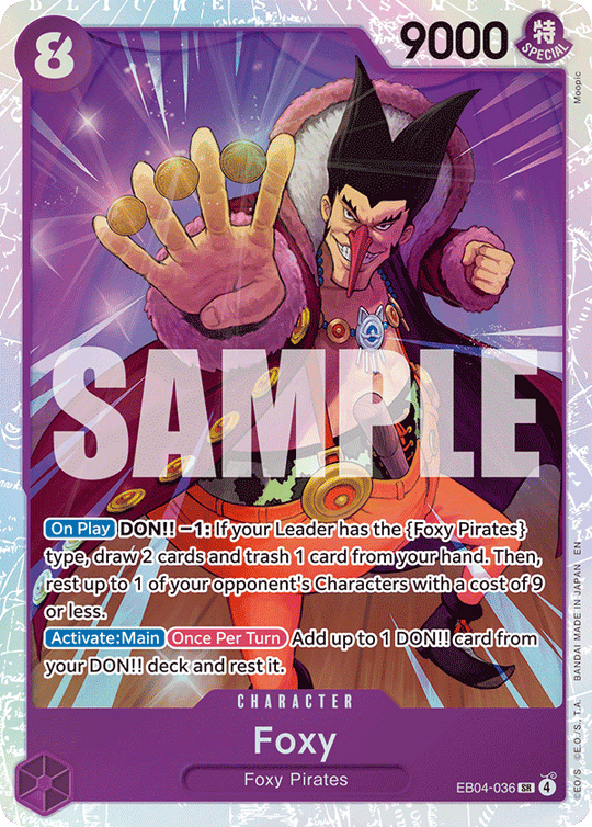 EB04-036, SR, Foxy