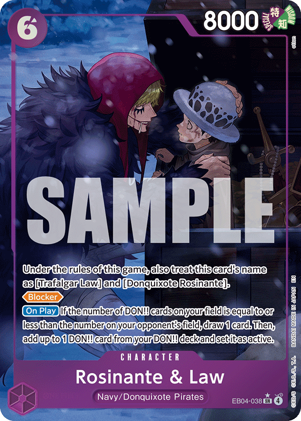 EB04-038, SR, Rosinante & Law (Alternate Art)
