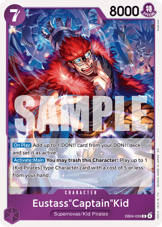EB04-039, R, Eustass"Captain"Kid