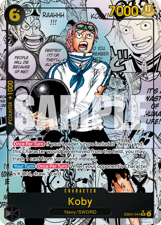 EB04-044, SR, Koby (Manga Rare)