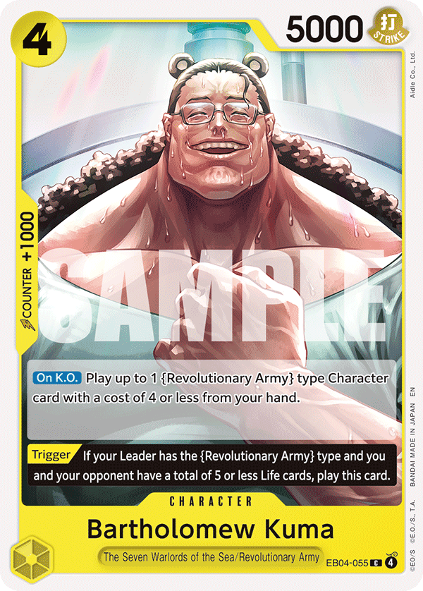 EB04-055, C, Bartholomew Kuma