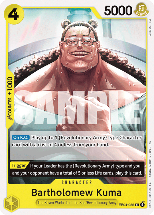EB04-055, C, Bartholomew Kuma