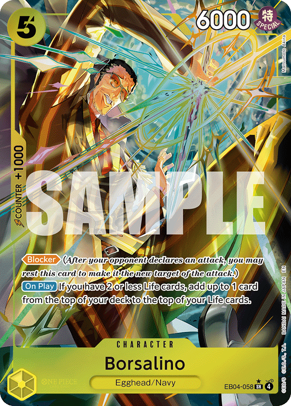 EB04-058, SR, Borsalino (Alternate Art)