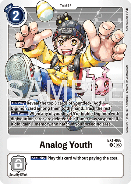 EX01-066, R, Analog Youth (AD1 Reprint)