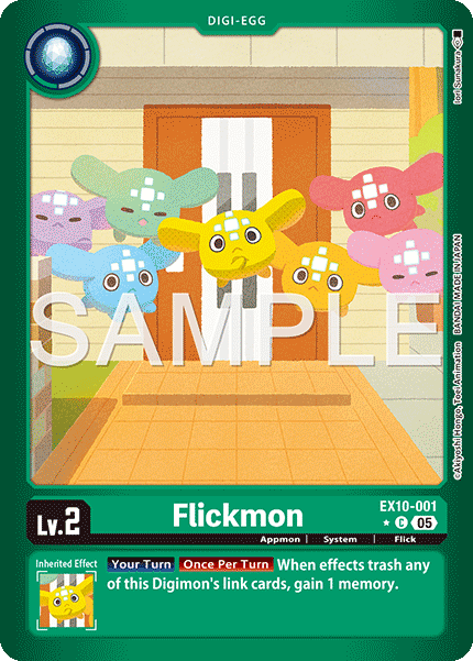 EX10-001, C, Flickmon (Foil)