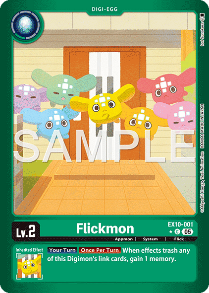 EX10-001, C, Flickmon (Foil)
