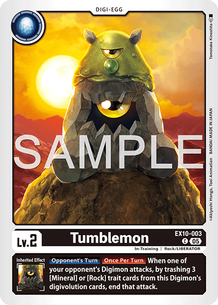 EX10-003, C, Tumblemon