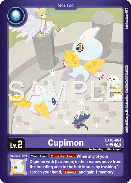 EX10-004, C, Cupimon (Foil)