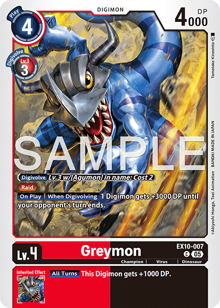 EX10-007, C, Greymon