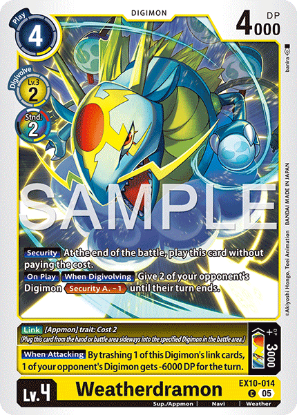 EX10-014, C, Weatherdramon