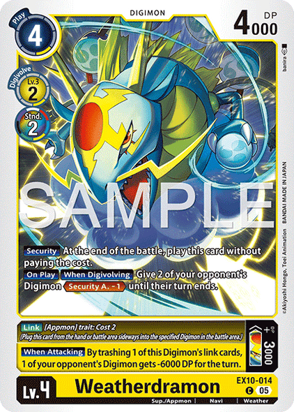 EX10-014, C, Weatherdramon