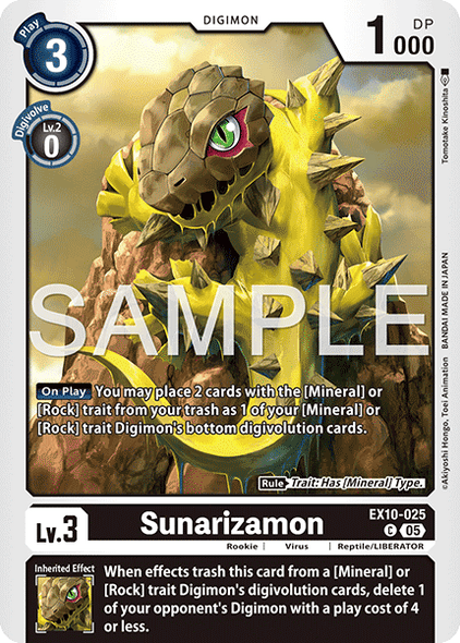 EX10-025, C, Sunarizamon