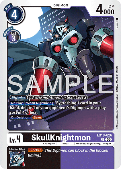 EX10-026, UC, SkullKnightmon