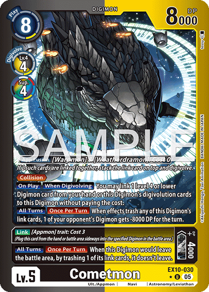 EX10-030, UC, Cometmon (Foil)