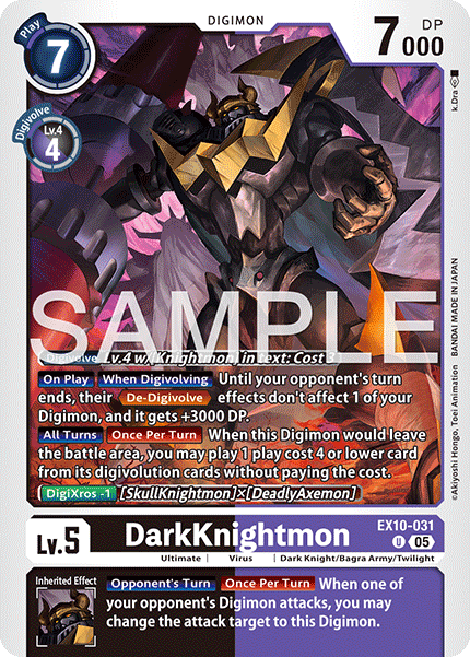 EX10-031, UC, DarkKnightmon