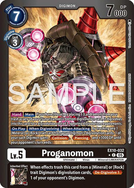EX10-032, C, Proganomon (Foil)