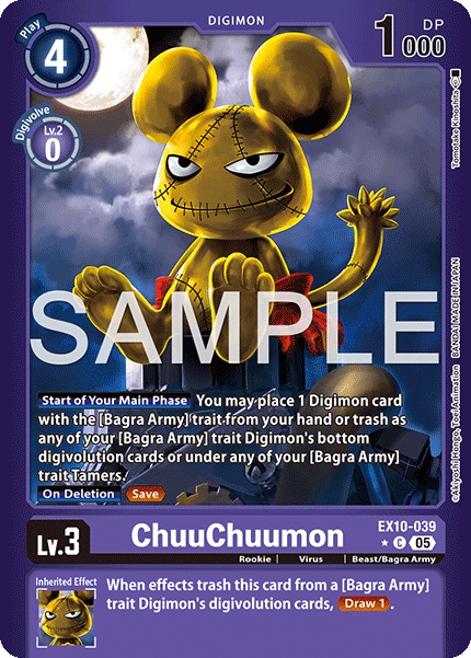 EX10-039, C, ChuuChuumon (Foil)