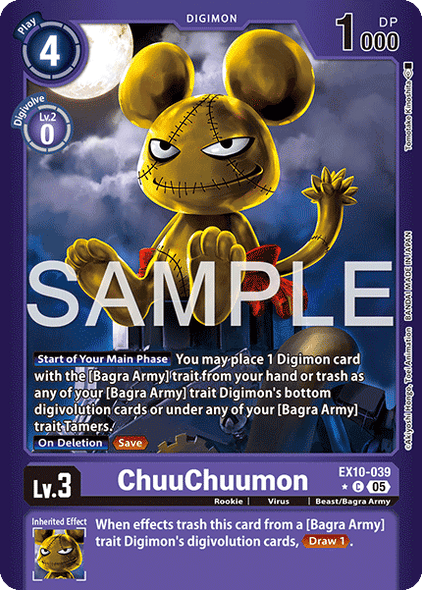 EX10-039, C, ChuuChuumon (Foil)