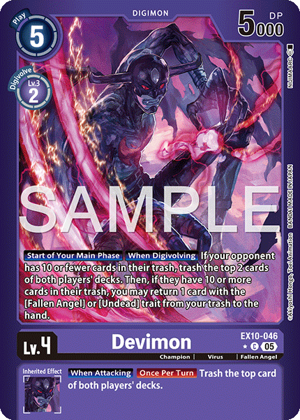 EX10-046, C, Devimon (Foil)