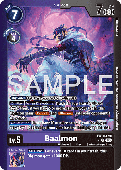 EX10-050, C, Baalmon (Foil)