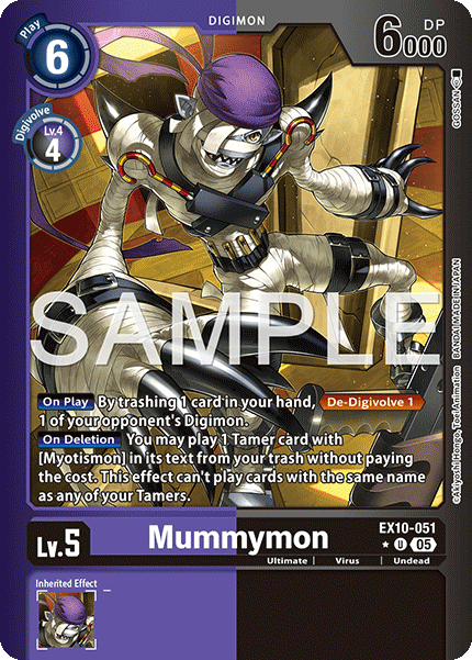 EX10-051, UC, Mummymon (Foil)