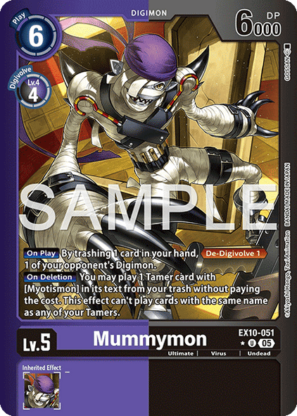 EX10-051, UC, Mummymon (Foil)