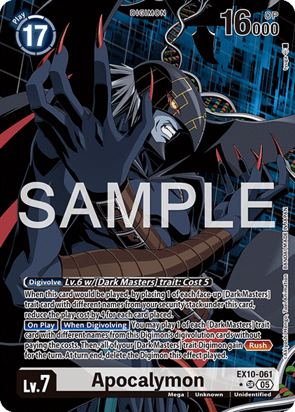 EX10-061, SR, Apocalymon (Alternate Art)