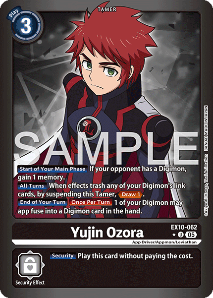 EX10-062, UC, Yujin Ozora (Foil)