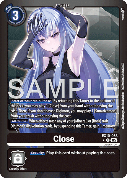 EX10-063, UC, Close (Foil)