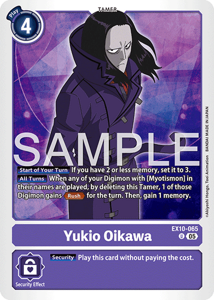 EX10-065, UC, Yukio Oikawa