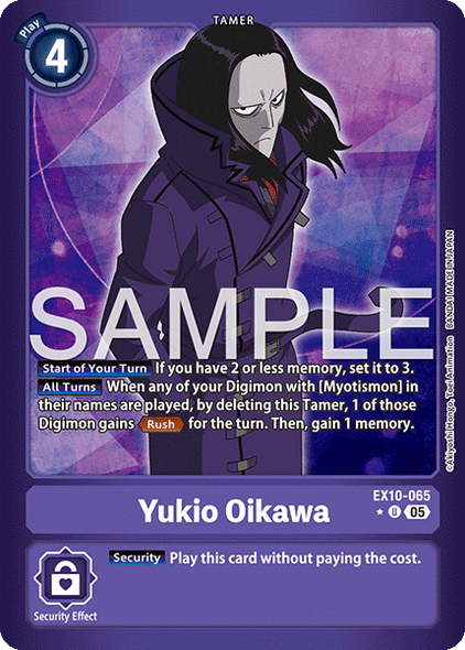 EX10-065, UC, Yukio Oikawa (Foil)