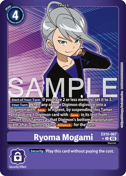 EX10-067, UC, Ryoma Mogami (Foil)