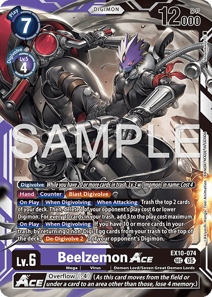 EX10-074, SEC, Beelzemon ACE
