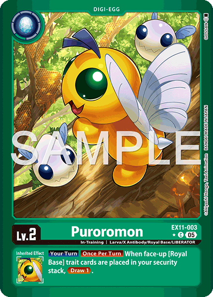 EX11-003, C, Puroromon (Foil)