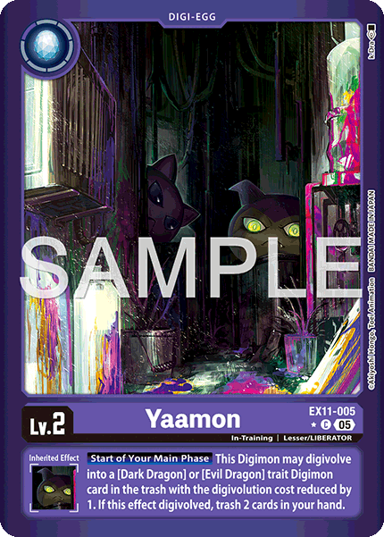 EX11-005, C, Yaamon (Foil)