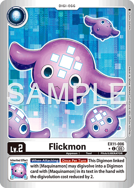 EX11-006, C, Flickmon (Foil)