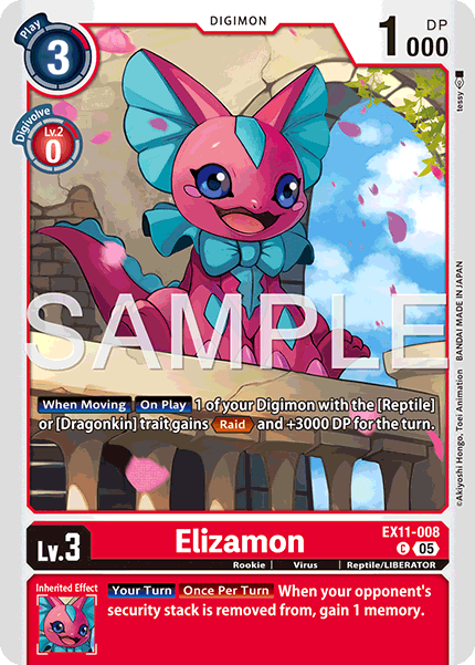 EX11-008, C, Elizamon