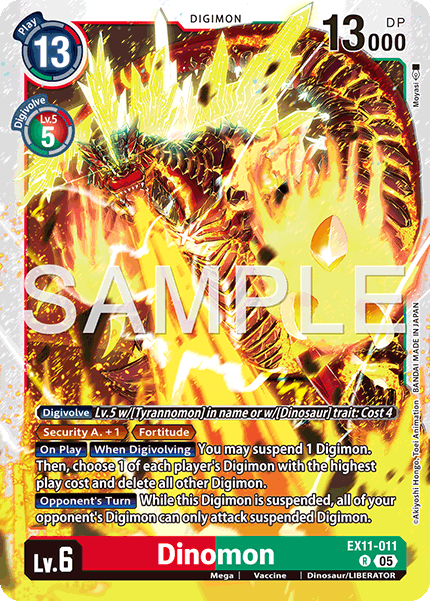 EX11-011, R, Dinomon