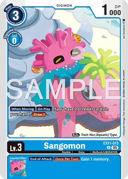 EX11-013, U, Sangomon