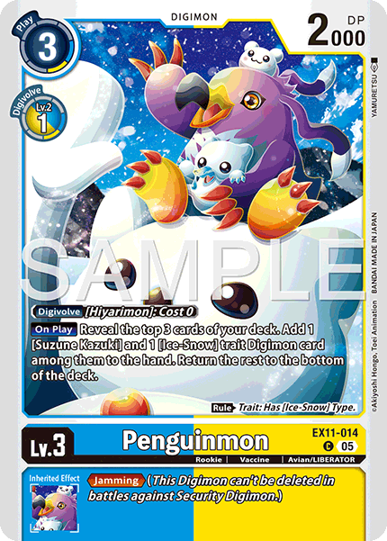 EX11-014, C, Penguinmon