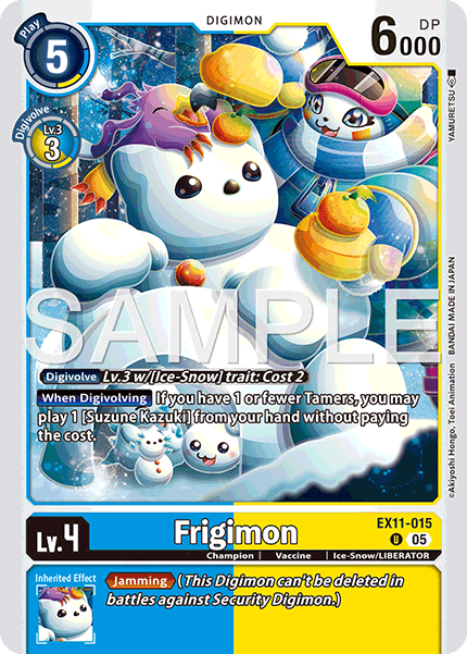 EX11-015, U, Frigimon