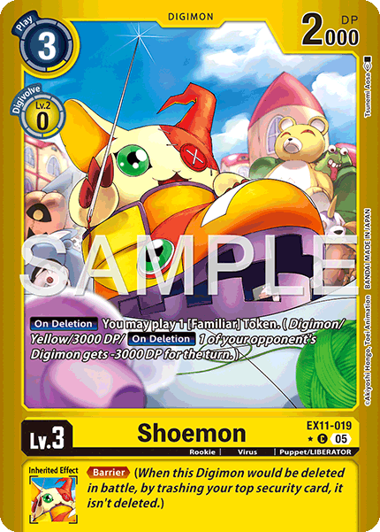 EX11-019, C, Shoemon (Foil)