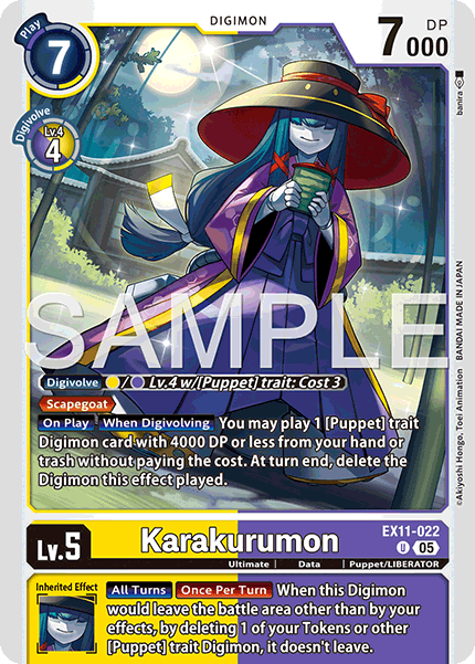 EX11-022, U, Karakurumon