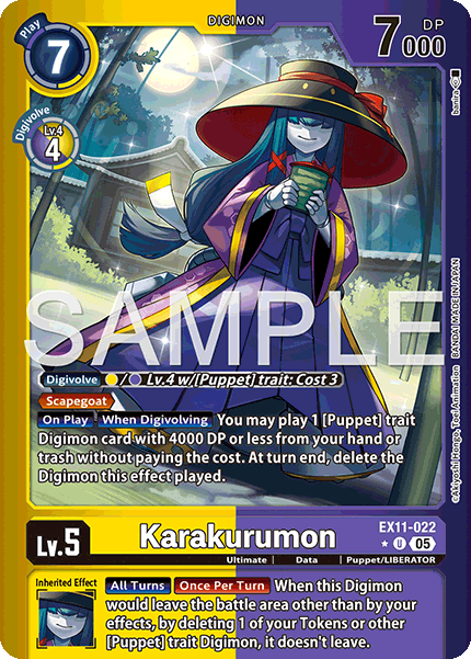 EX11-022, U, Karakurumon (Foil)