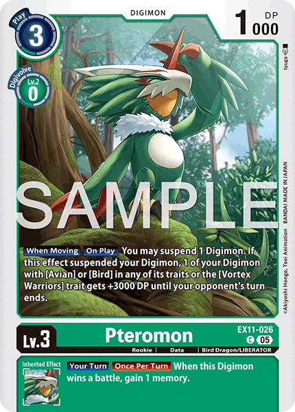 EX11-026, C, Pteromon