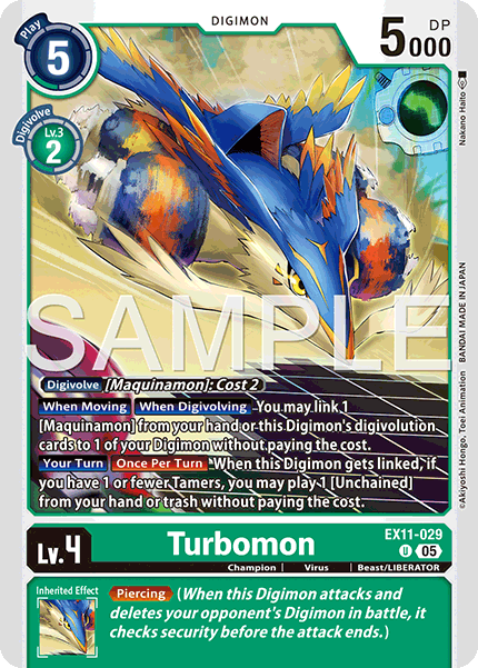 EX11-029, U, Turbomon