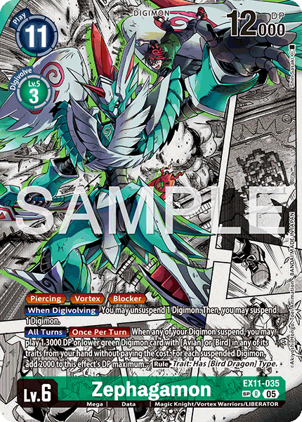 EX11-035, R, Zephagamon (Special Rare)