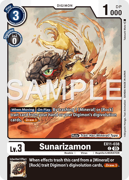 EX11-038, C, Sunarizamon