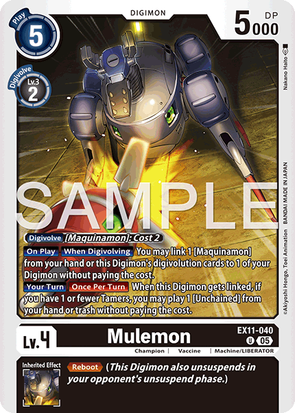 EX11-040, U, Mulemon